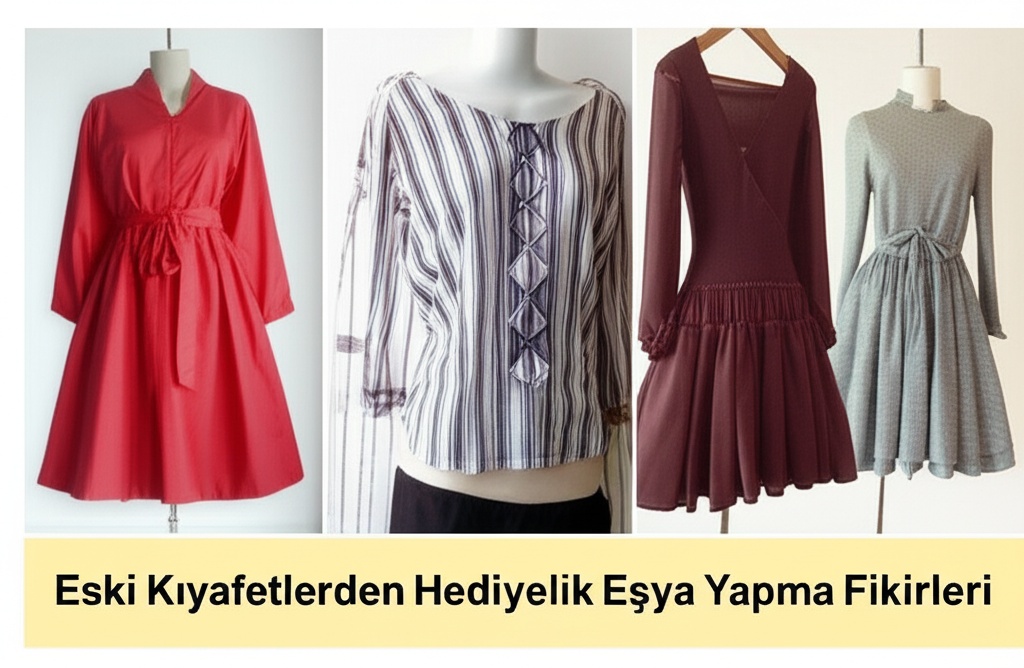 Eski Kıyafetlerden Hediyelik Eşya Yapma Fikirleri