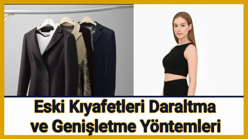 Eski Kıyafetleri Daraltma ve Genişletme Yöntemleri
