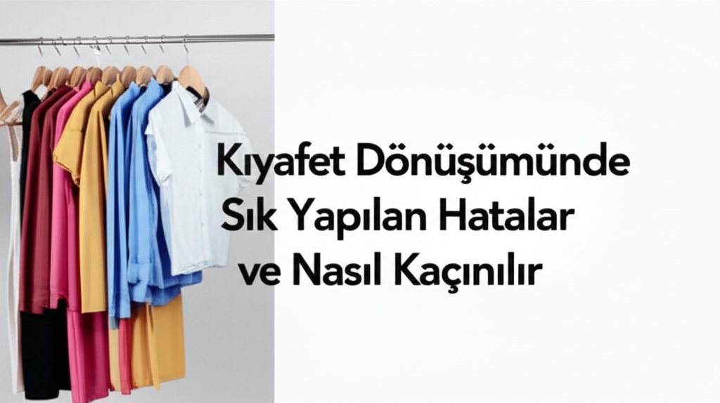 Kıyafet Dönüşümünde Sık Yapılan Hatalar ve Nasıl Kaçınılır