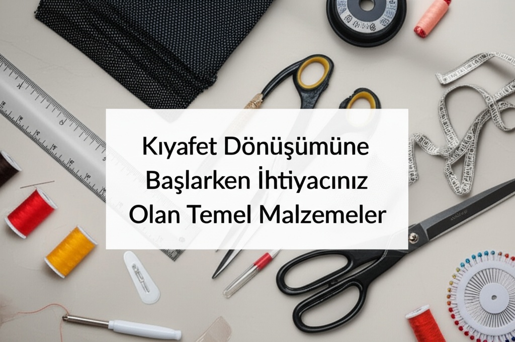 Kıyafet Dönüşümüne Başlarken İhtiyacınız Olan Temel Malzemeler