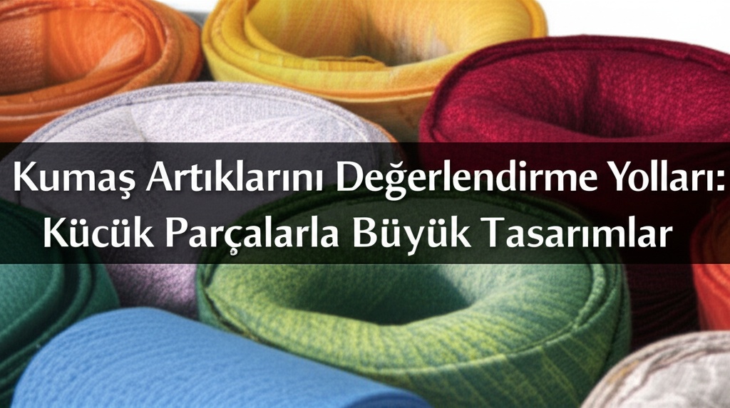 Kumaş Artıklarını Değerlendirme Yolları: Küçük Parçalarla Büyük Tasarımlar