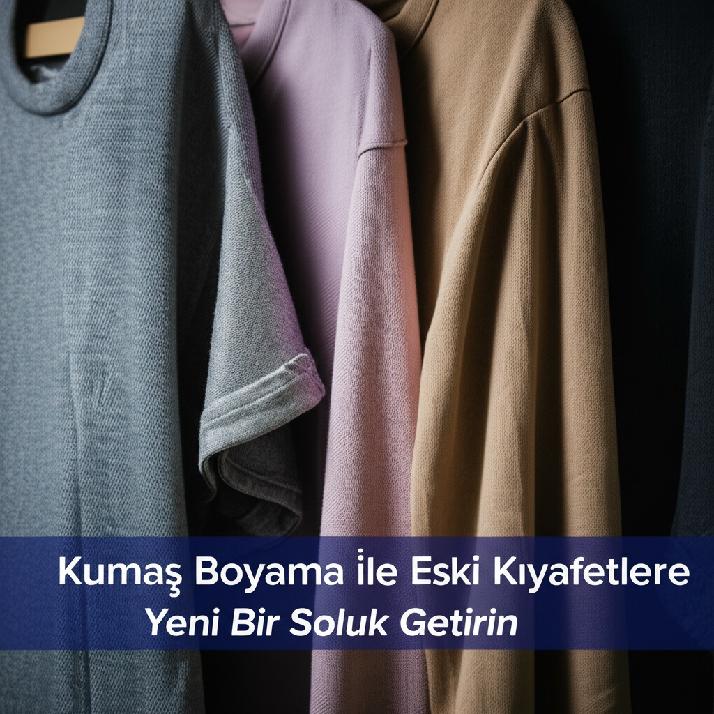 Kumaş Boyama ile Eski Kıyafetlere Yeni Bir Soluk Getirin