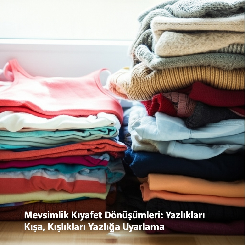 Mevsimlik Kıyafet Dönüşümleri: Yazlıkları Kışa, Kışlıkları Yazlığa Uyarlama